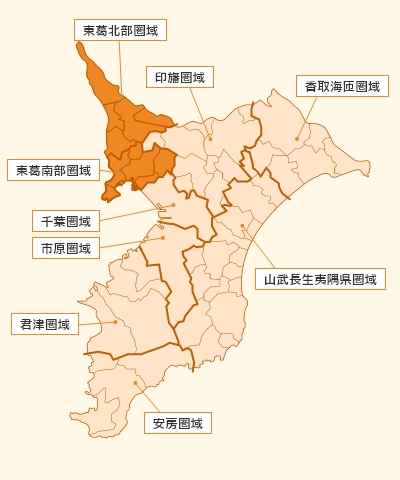 当院の主な支援対象地域